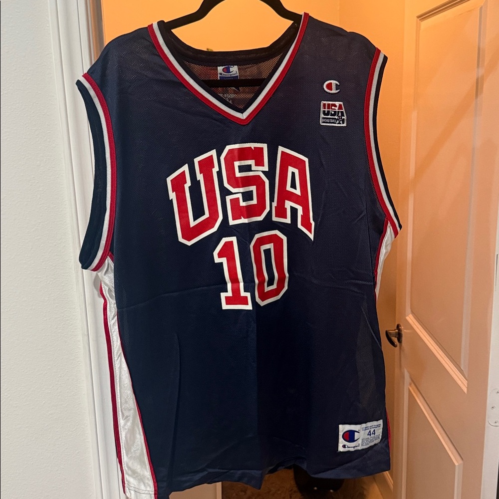 Kevin Garnett Team USA Champion Jersey